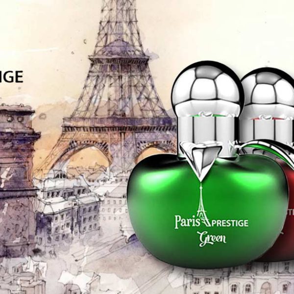 Paris Prestige Apple Green + Gold + Red EDP